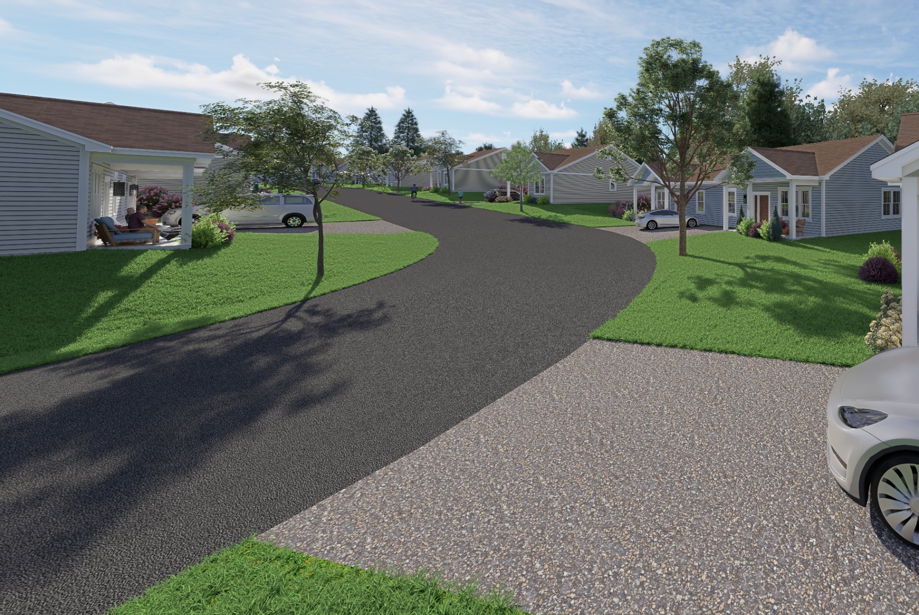 Connected paths keep care — and friends — close.