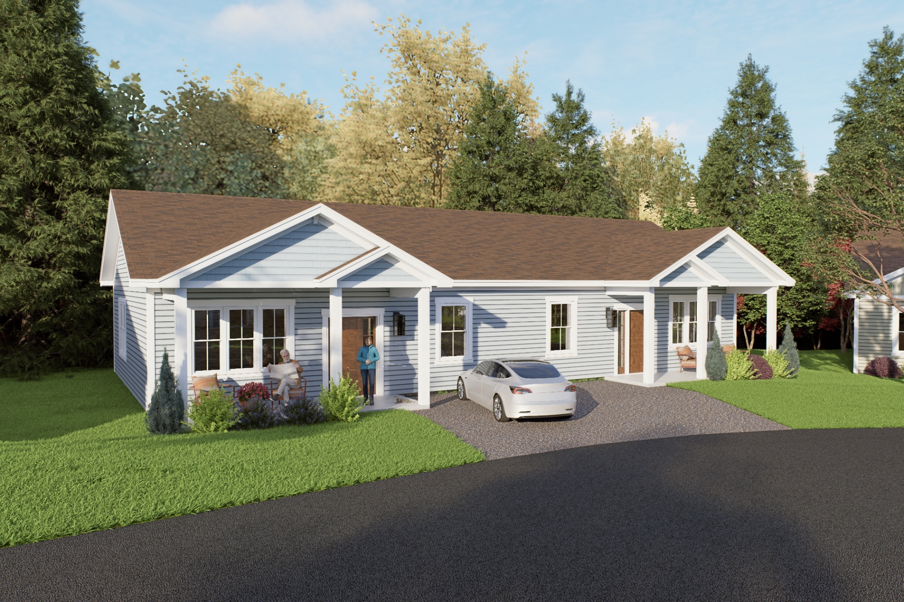 Rendering of the Small duplex